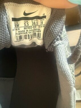 Nike Gray Women's Mesh Running Sneakers